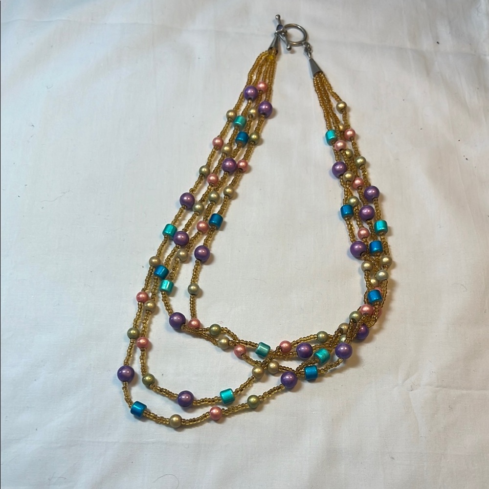 Multicolor Beaded Necklace